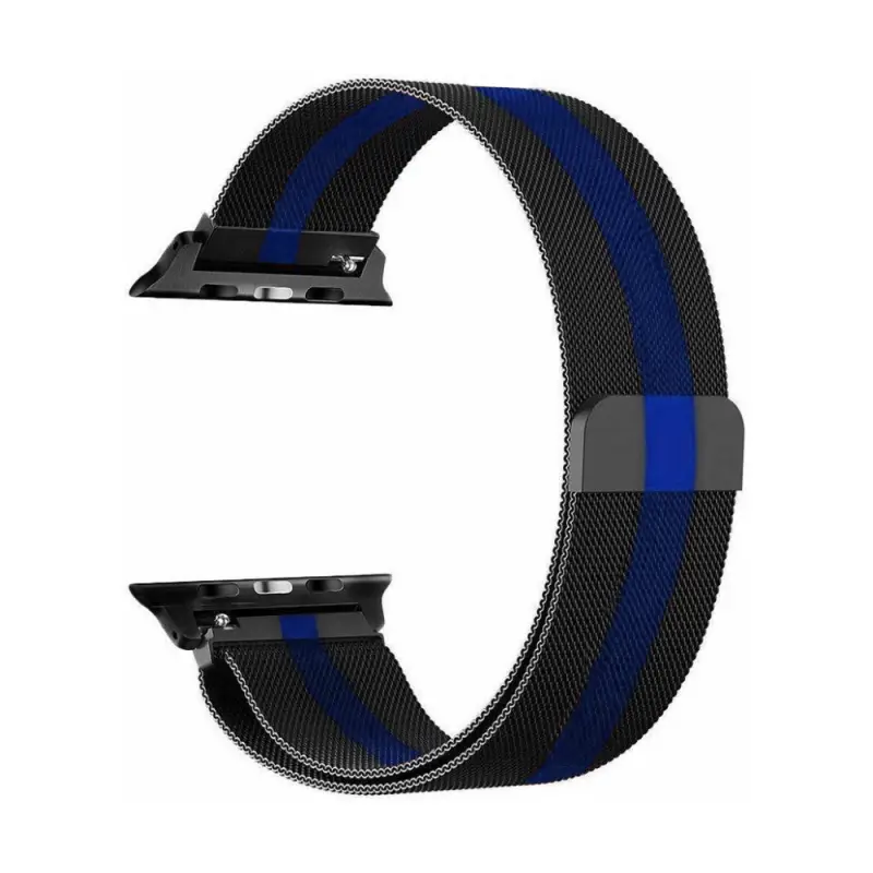 Narukvica Metalik za Apple Watch 42MM Crno Plava