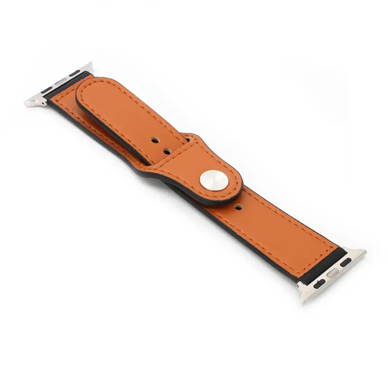 Narukvica Tribe Kozna za Apple Watch 42MM Crna