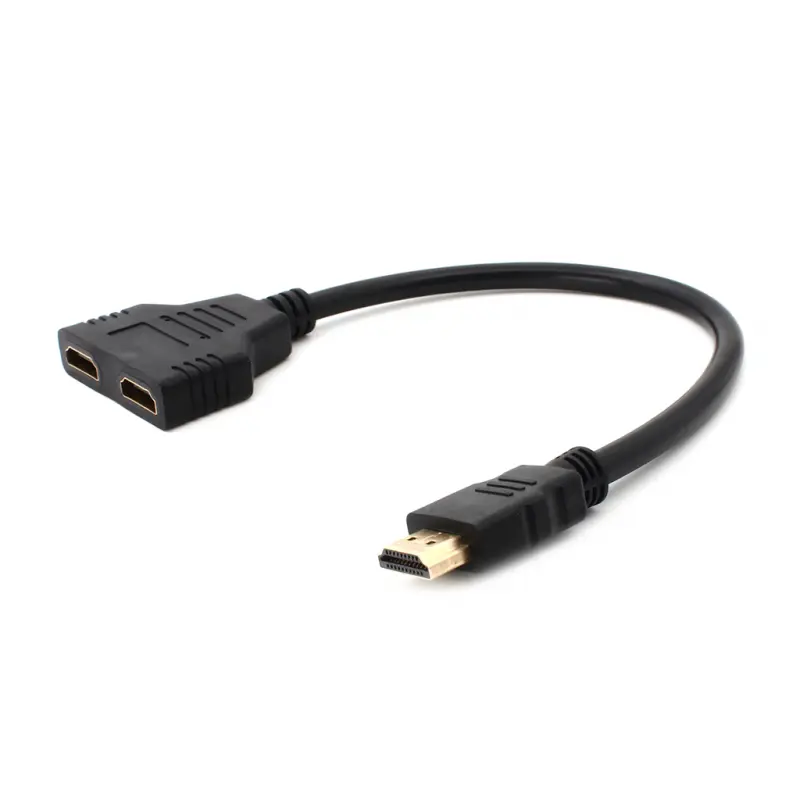 Adapter HDMI M na 2 HDMI Z Jwd-hdmi22