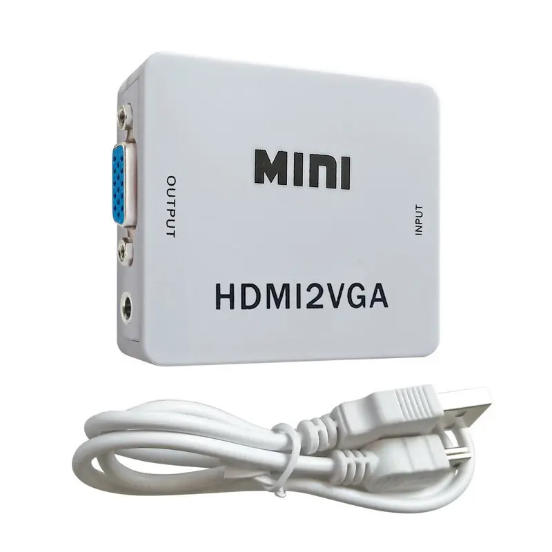 Adapter Box HDMI na VGA Jwd-h3