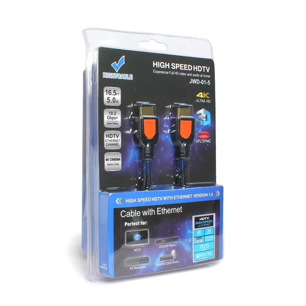 Kabl HDMI na HDMI 5M Bakarni Jwd-hdmi5