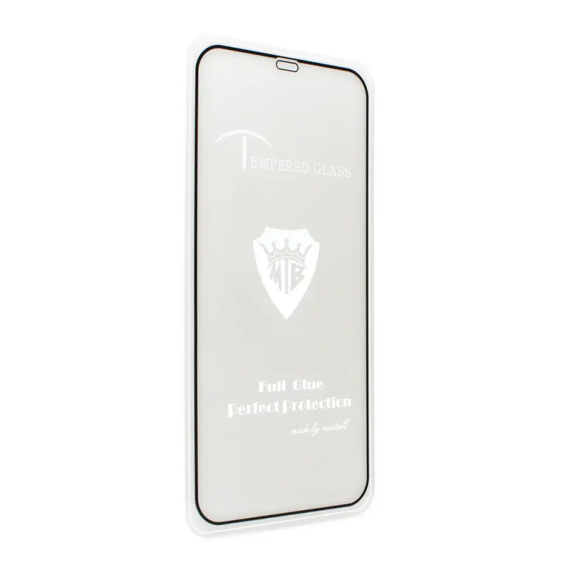 Zastitno Staklo Tempered Glass 2.5d Full Glue za Iphone 12 Pro Max 6.7 Crni