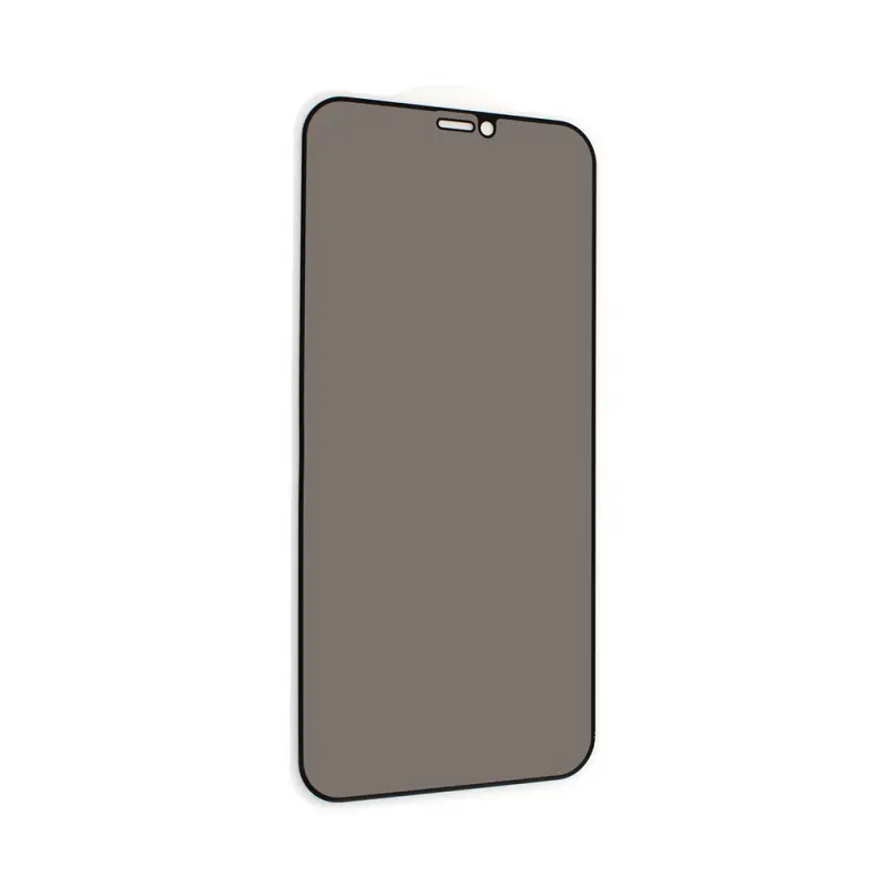 Zastitno Staklo Tempered Glass Privacy 2.5d Full Glue za Iphone 12/12 Pro 6.1 Crna