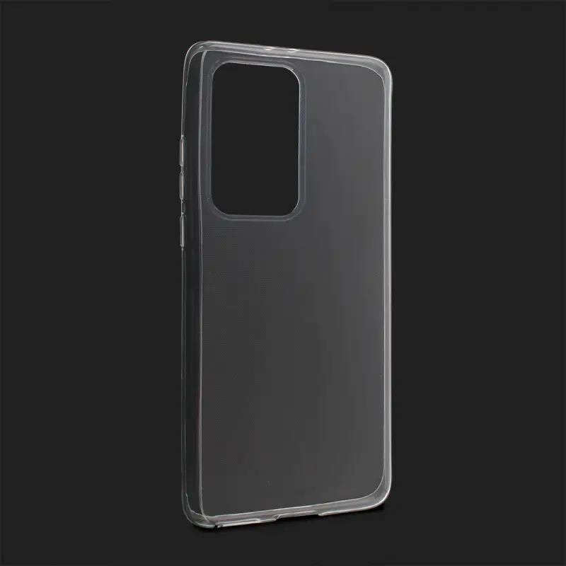 Torbica Silikonska Ultra Thin za Huawei P40 Pro Plus Transparent