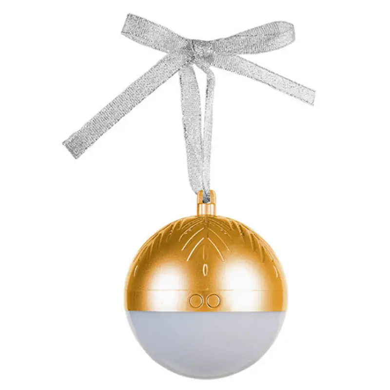 Bluetooth Zvucnik Novogodisnji Ukras Zlatni