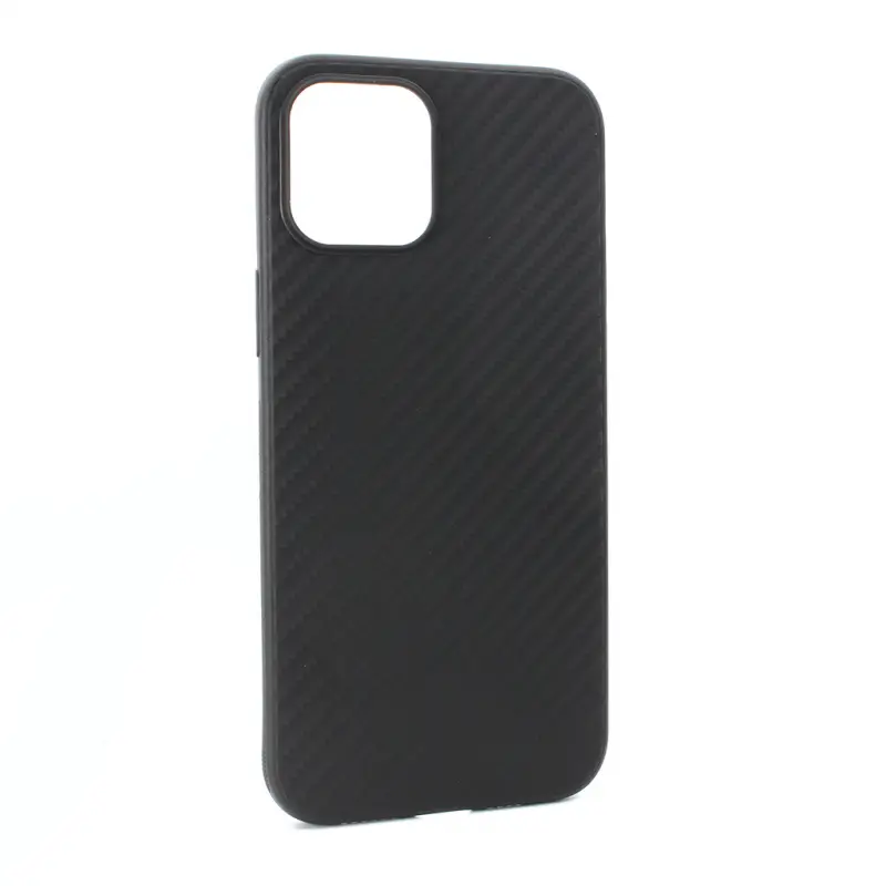 Torbica Carbon Fiber za Iphone 12 Pro Max 6.7 Crna