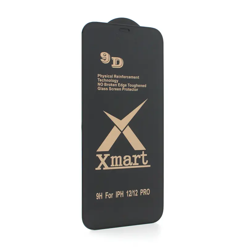 Zastitno Staklo Tempered Glass X Mart 9D za Iphone 12/12 Pro 6.1