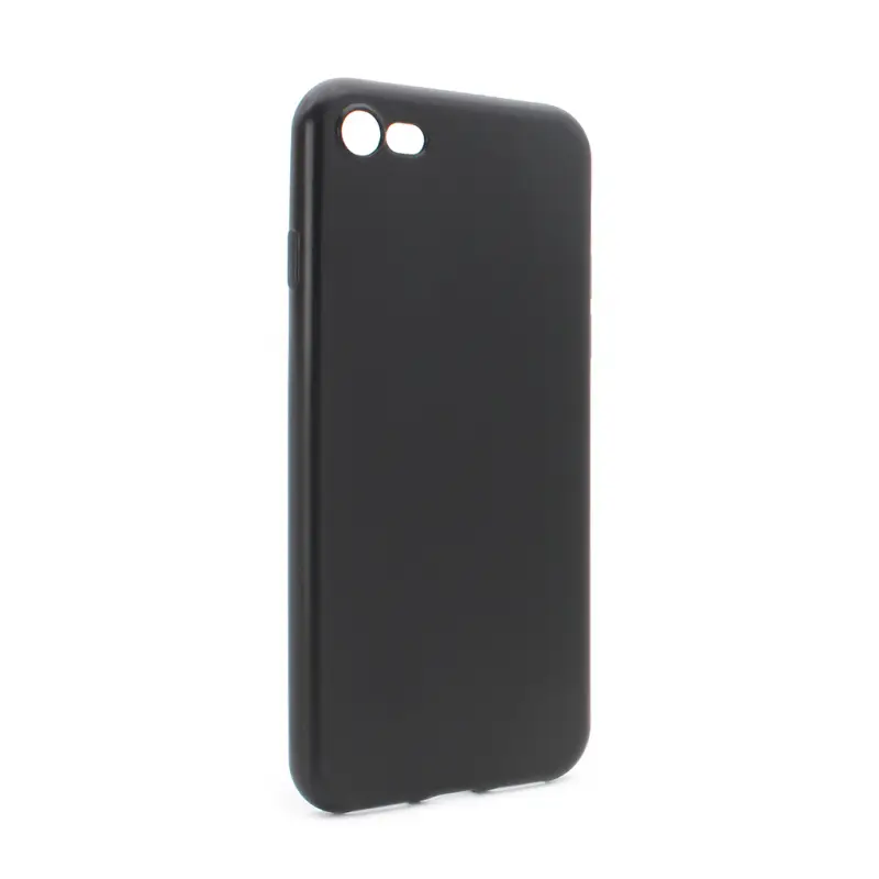 Torbica Silikonska Skin za Iphone 7/8/se 2020/2022 Mat Crna