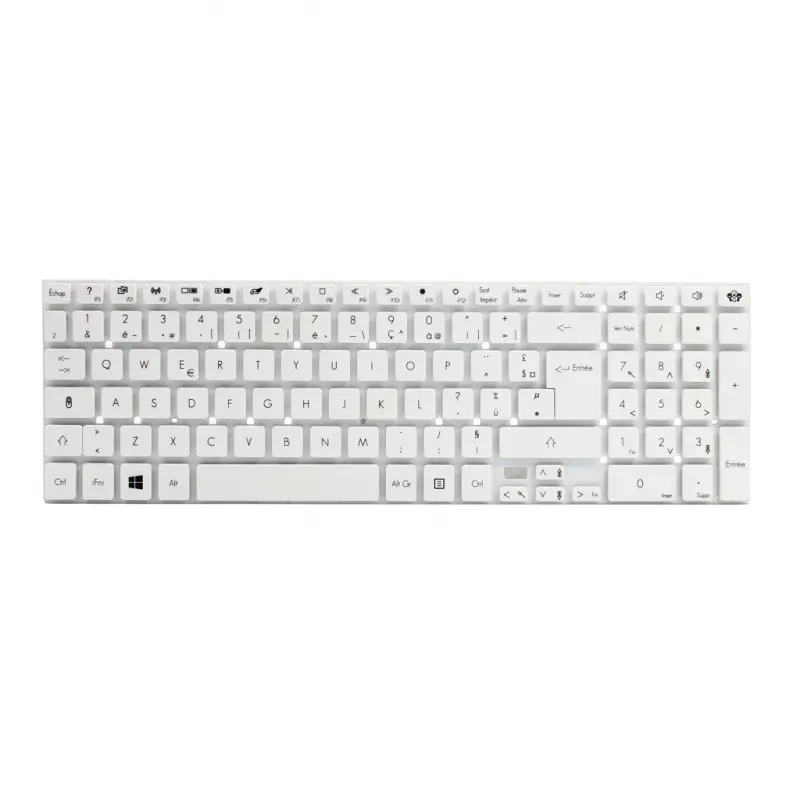 Tastatura za Laptop Gateway NV52L NV55S NV57 Bela