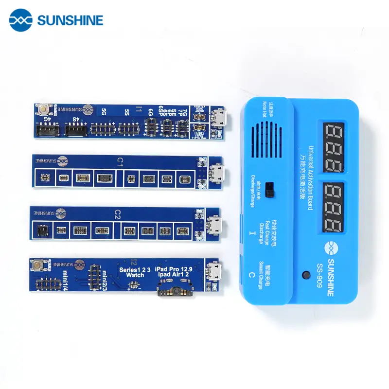 Tester Ploce sa Testerom Brzine Punjenja Baterija Sunshine SS 909 Univerzalni