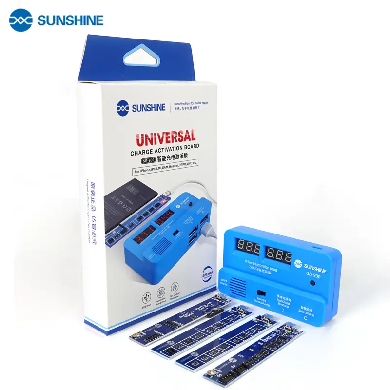 Tester Ploce sa Testerom Brzine Punjenja Baterija Sunshine SS 909 Univerzalni