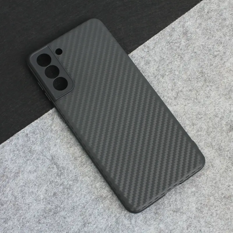 Torbica Carbon Fiber za Samsung G996B Galaxy S21 Plus Crna