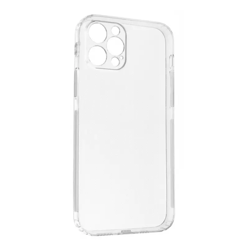 Torbica Silikonska Ultra Thin With Pluggy za Iphone 12 Pro 6.1 Transparent