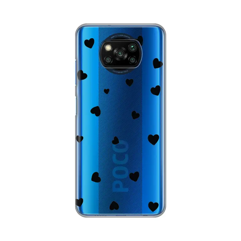Torbica Silikonska Print Skin za Xiaomi Poco X3 Nfc/x3 Pro Hearts