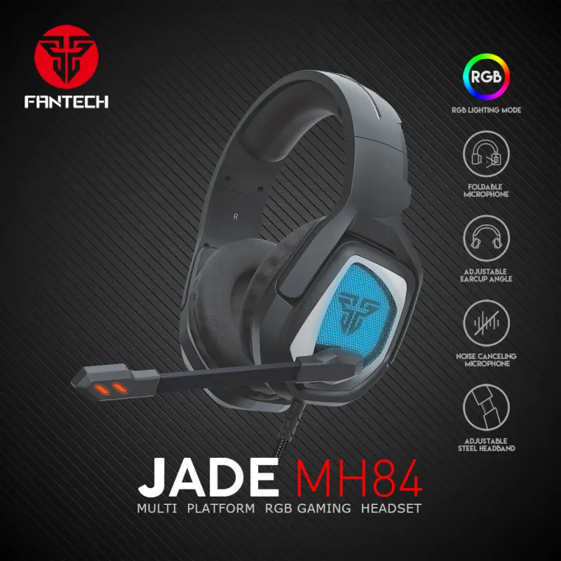 Slusalice Gaming Fantech MH84 Jade Crne