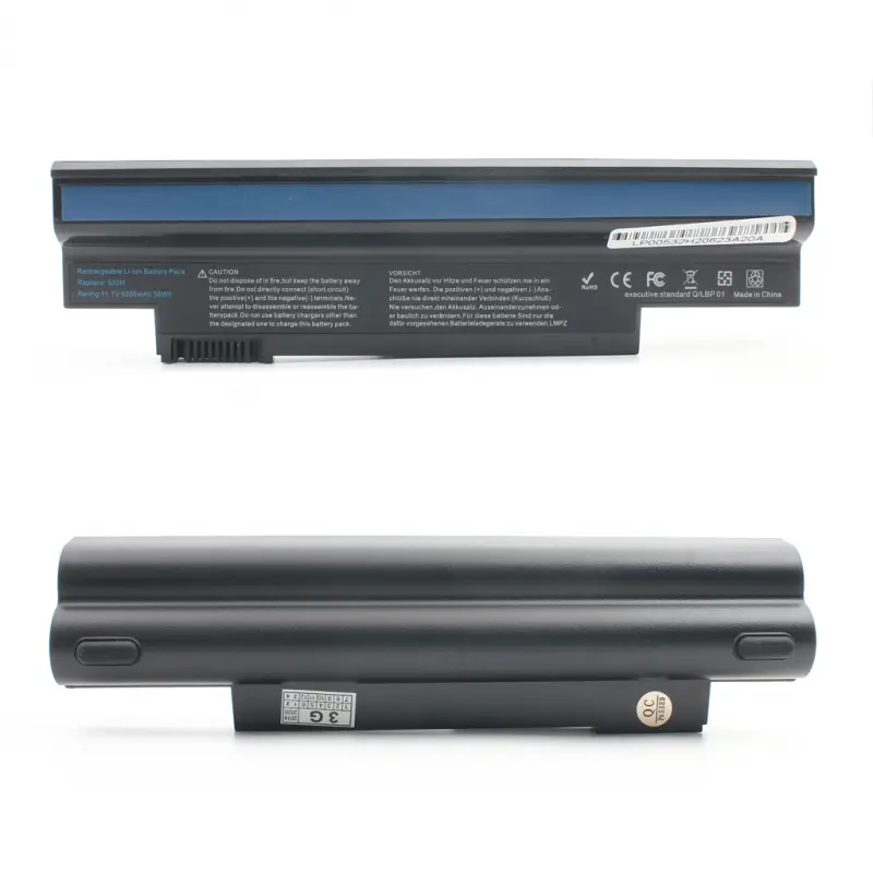 Baterija za Laptop Acer Aspire One 532H 11.1v 5200mah Crna