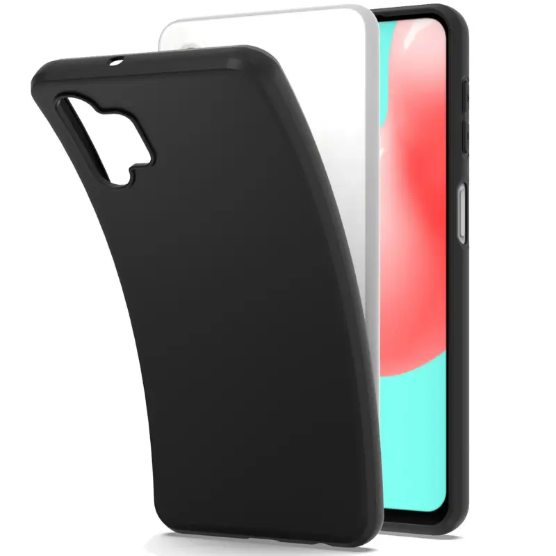 Torbica Silikonska Ultra Thin za Samsung A325F Galaxy A32 4G Mat Crna