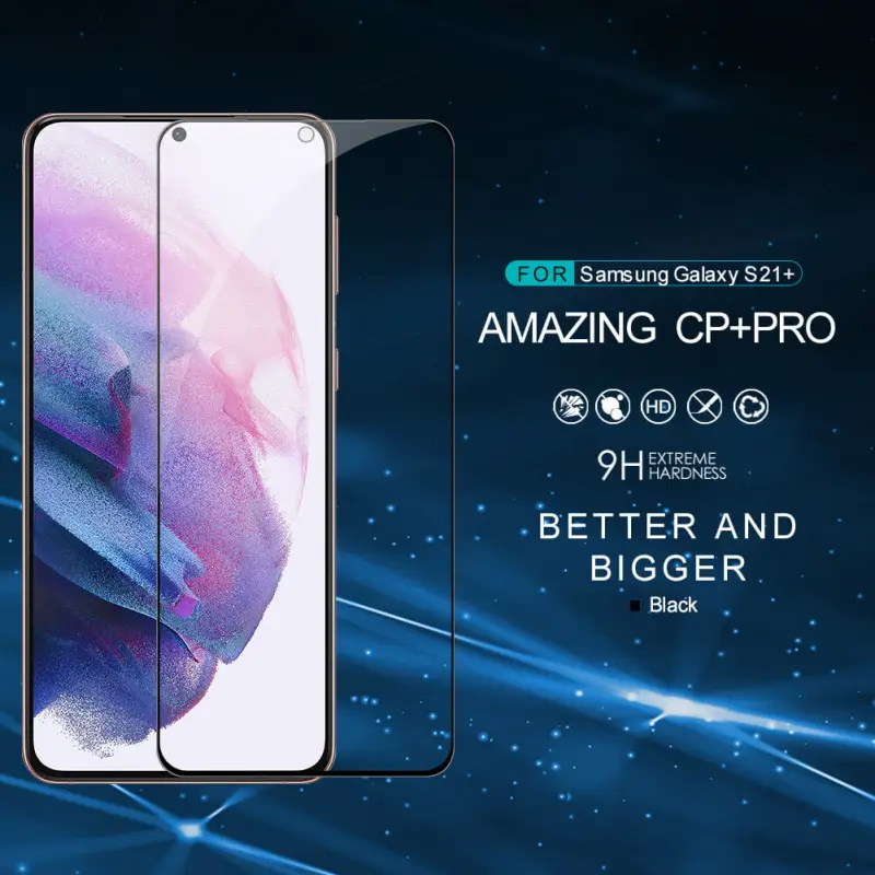 Zastitno Staklo Tempered Glass Nillkin Cp+ Pro za Samsung G996B Galaxy S21 Plus Crni