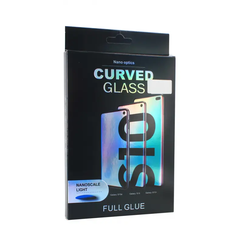 Zastitno Staklo Tempered Glass UV Glue Full Cover + Lampa za Samsung G996B Galaxy S21 Plus