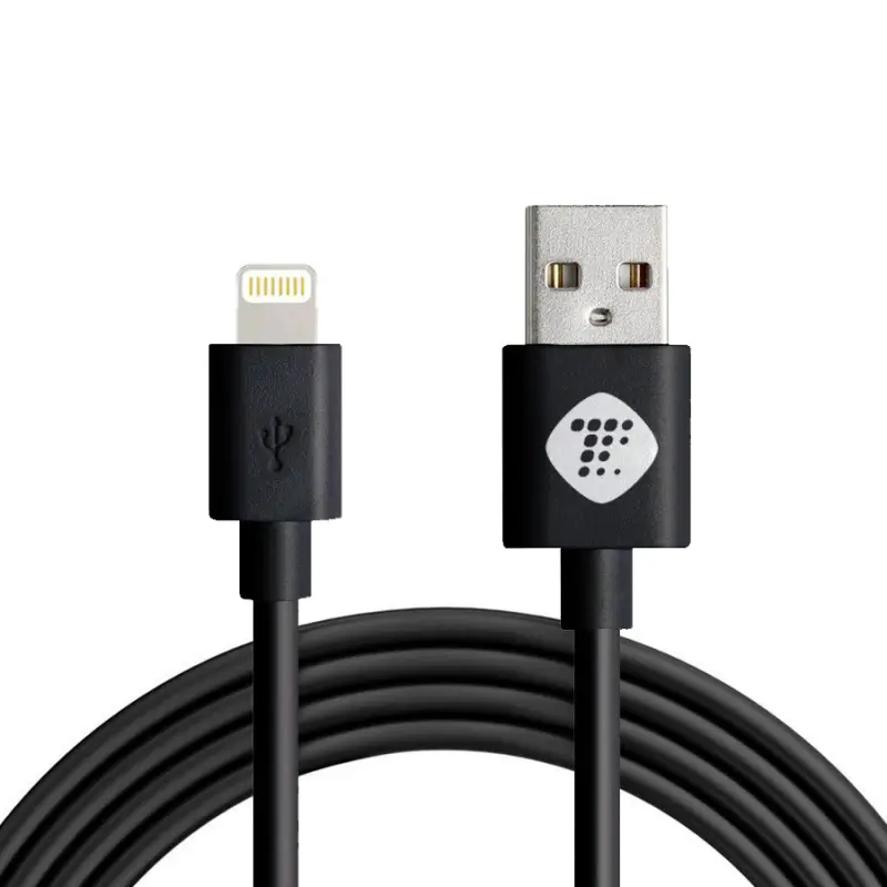 Data Kabl Teracell Plus 2.4a za Iphone Lightning Crni 2M