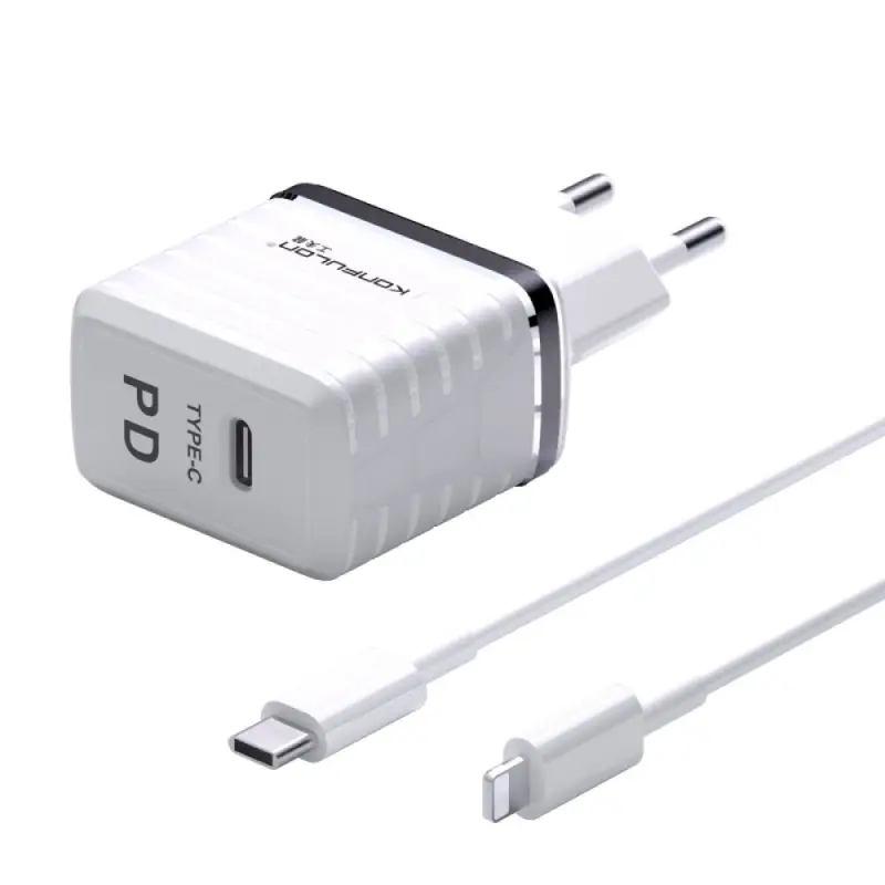 Kucni Punjac Konfulon C32d+dc13 PD 20W sa Iphone Lightning Kablom
