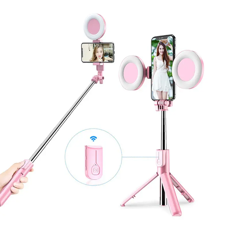 Tripod sa LED Rasvetom R12 Pink