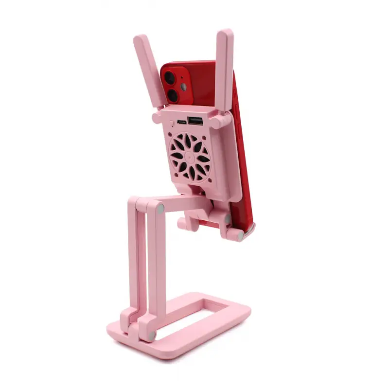 Drzac za Mobilni F6 sa LED Rasvetom Pink