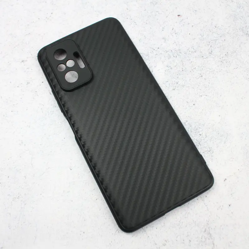 Torbica Carbon Fiber za Xiaomi Redmi Note 10 Pro/note 10 Pro Max Crna