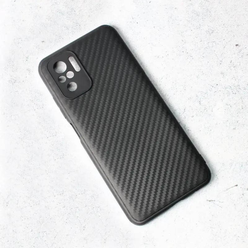 Torbica Carbon Fiber za Xiaomi Redmi Note 10 4g/10s Crna