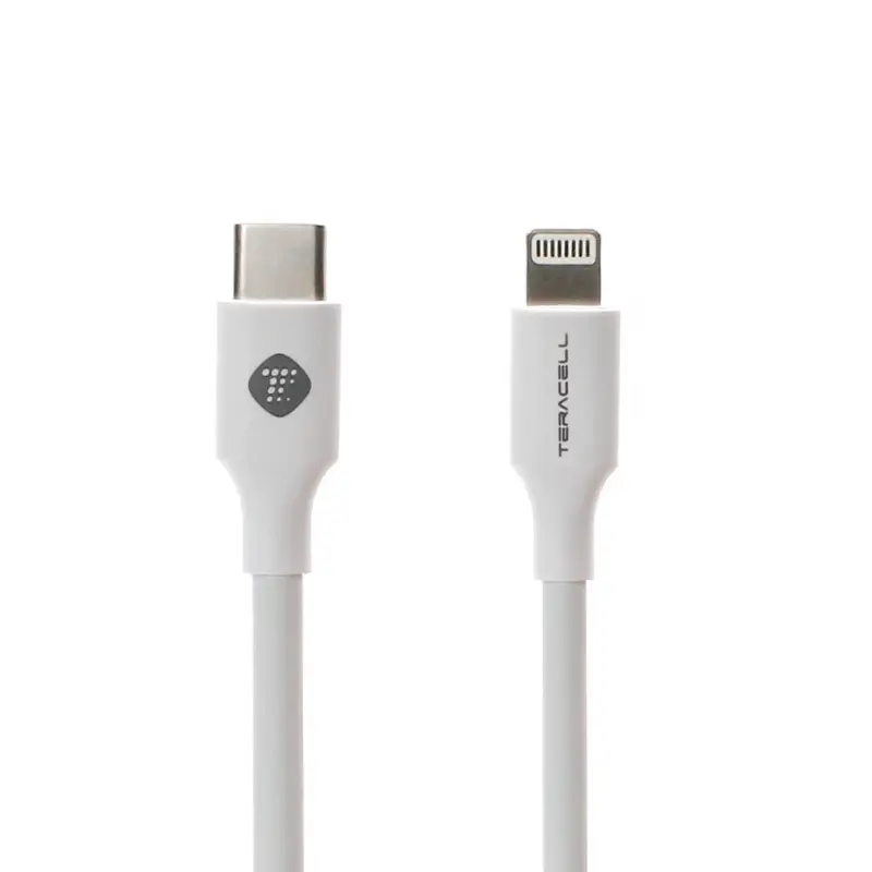 Data Kabl Teracell Plus 27W PD Type C za Iphone 11/12/13 Lightning Beli 2M