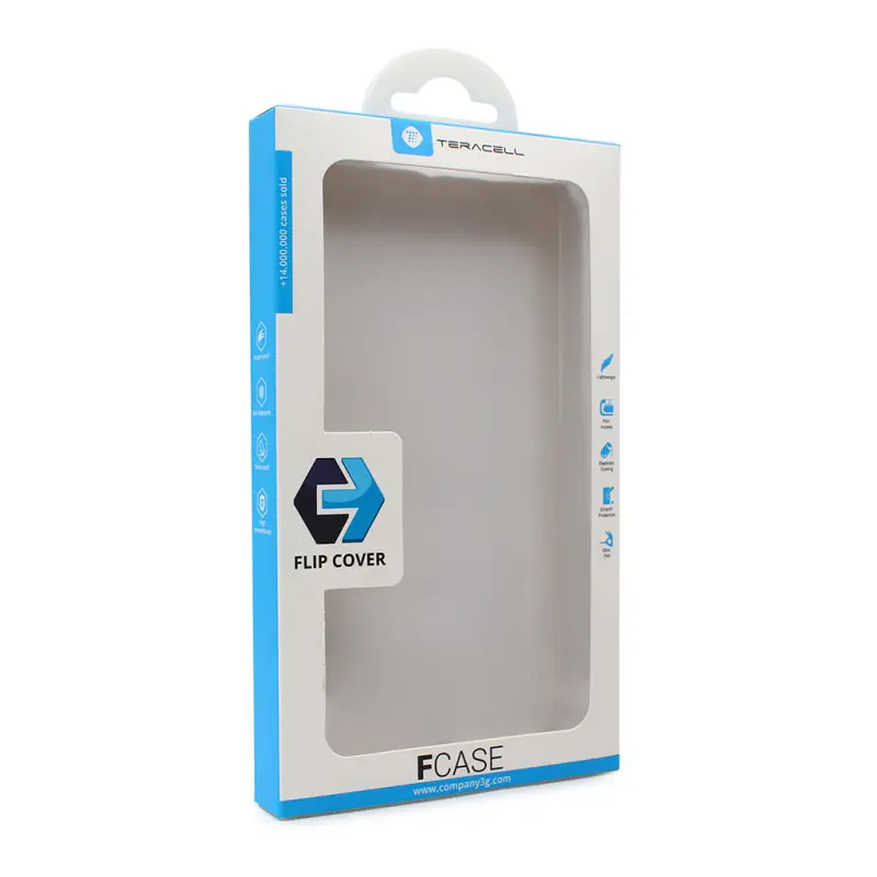 Torbica Teracell Flip Cover za Samsung G990 Galaxy S21 FE Crna