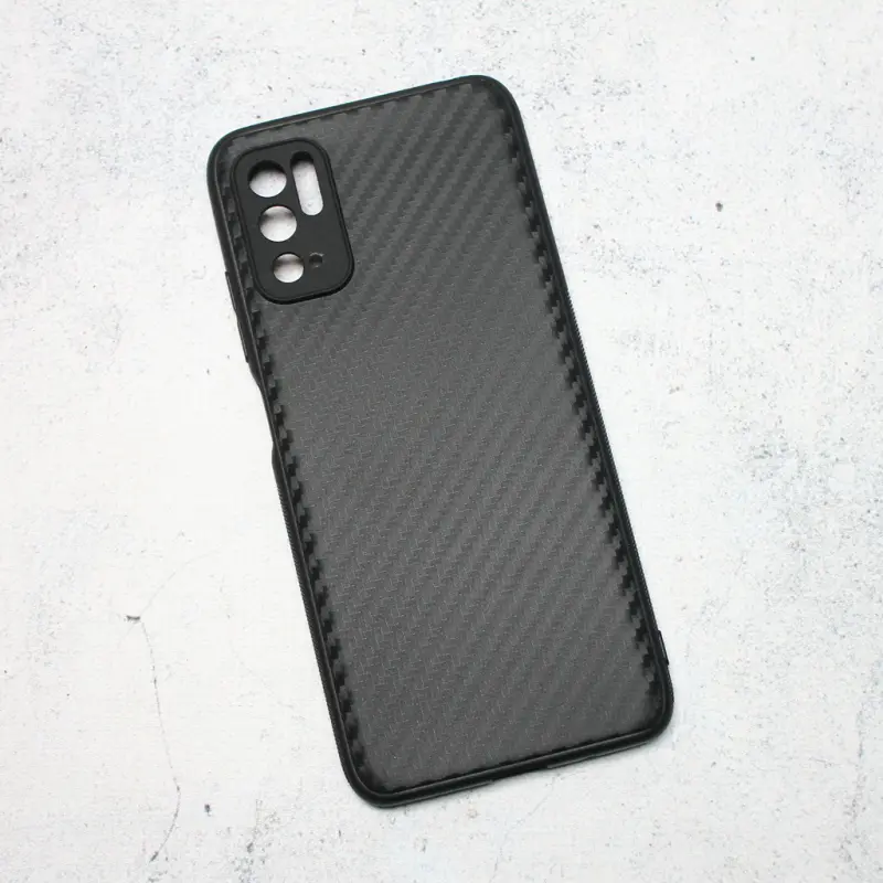 Torbica Carbon Fiber za Xiaomi Redmi Note 10 5G Crna