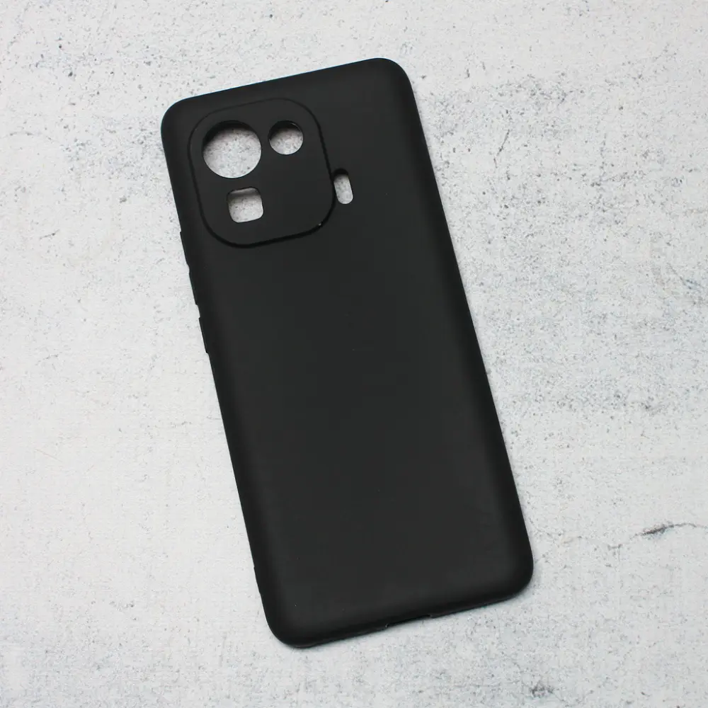 Torbica Silikonska Ultra Thin za Xiaomi Mi 11 Pro Mat Crna