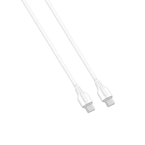 Data Kabl Ldnio Lc121-c 65w, Type C na Type C Beli 1M