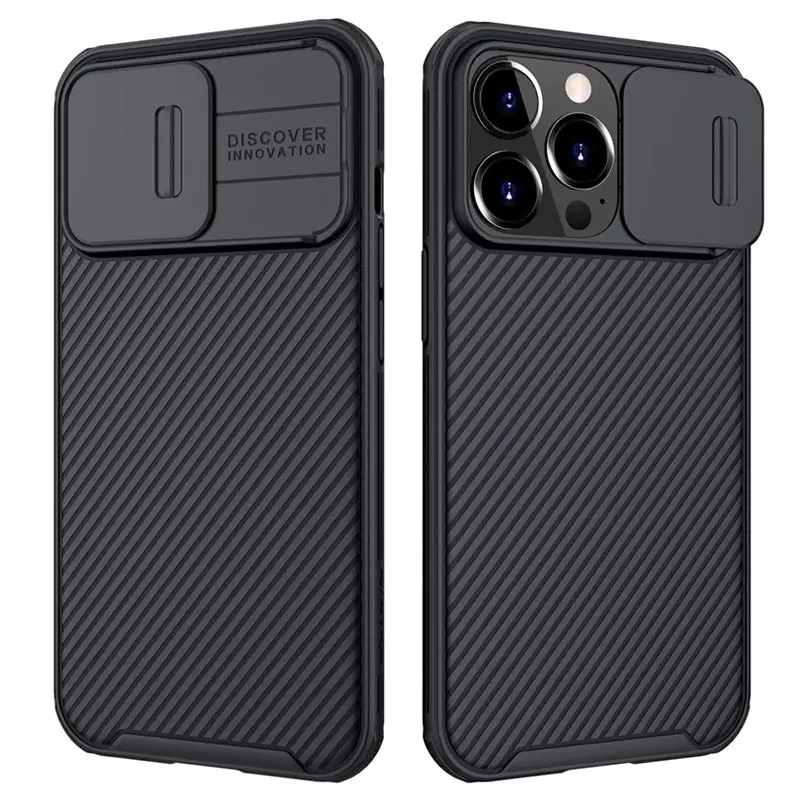 Torbica Nillkin Camshield Pro za Iphone 13 Pro 6.1 Crna
