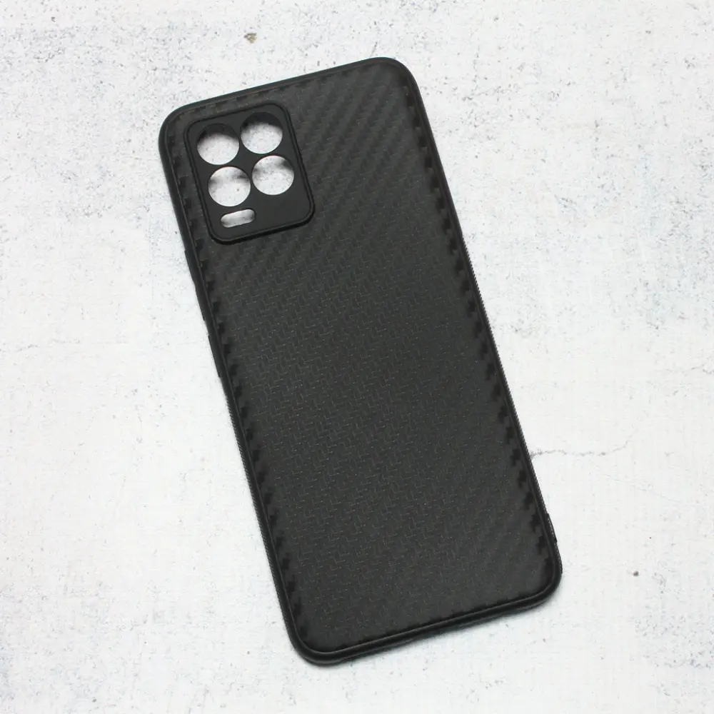 Torbica Carbon Fiber za Realme 8 4g/8 Pro Crna