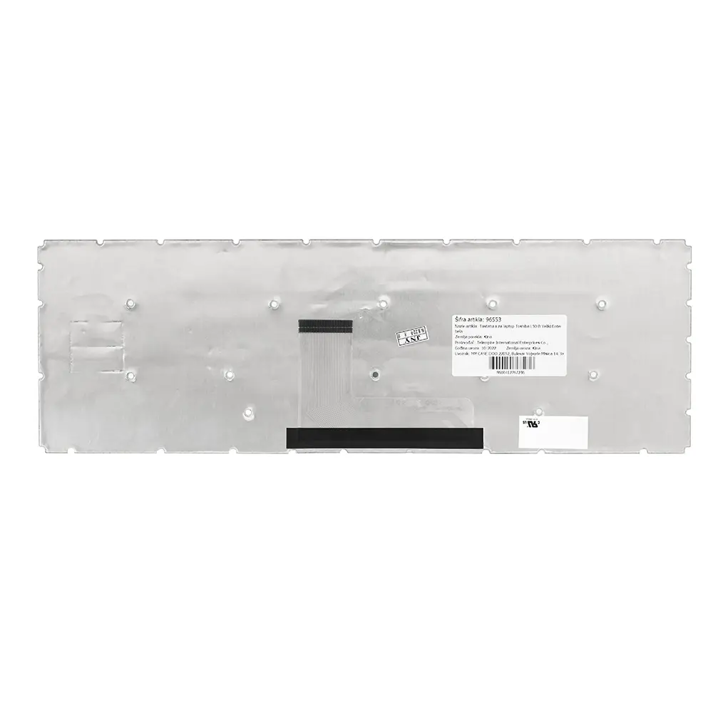 Tastatura za Laptop Toshiba L50-B Veliki Enter Bela