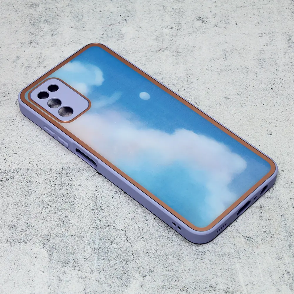 Torbica Candy Marble za Samsung A037G Galaxy A03S (eu) Lila