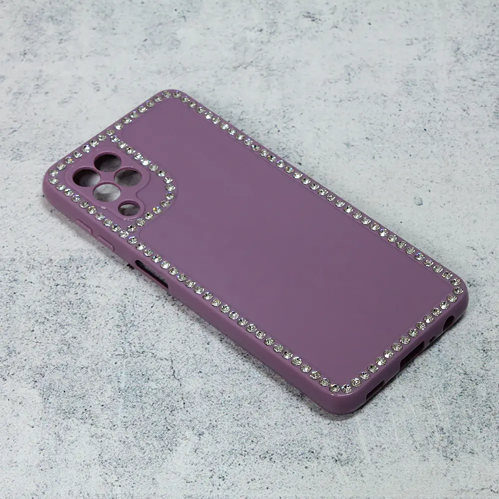 Torbica Frame Cirkon za Samsung A225F Galaxy A22 4G Ljubicasta