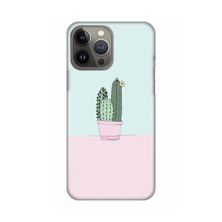 Torbica Silikonska Print za Iphone 13 Pro Max 6.7 Cactus