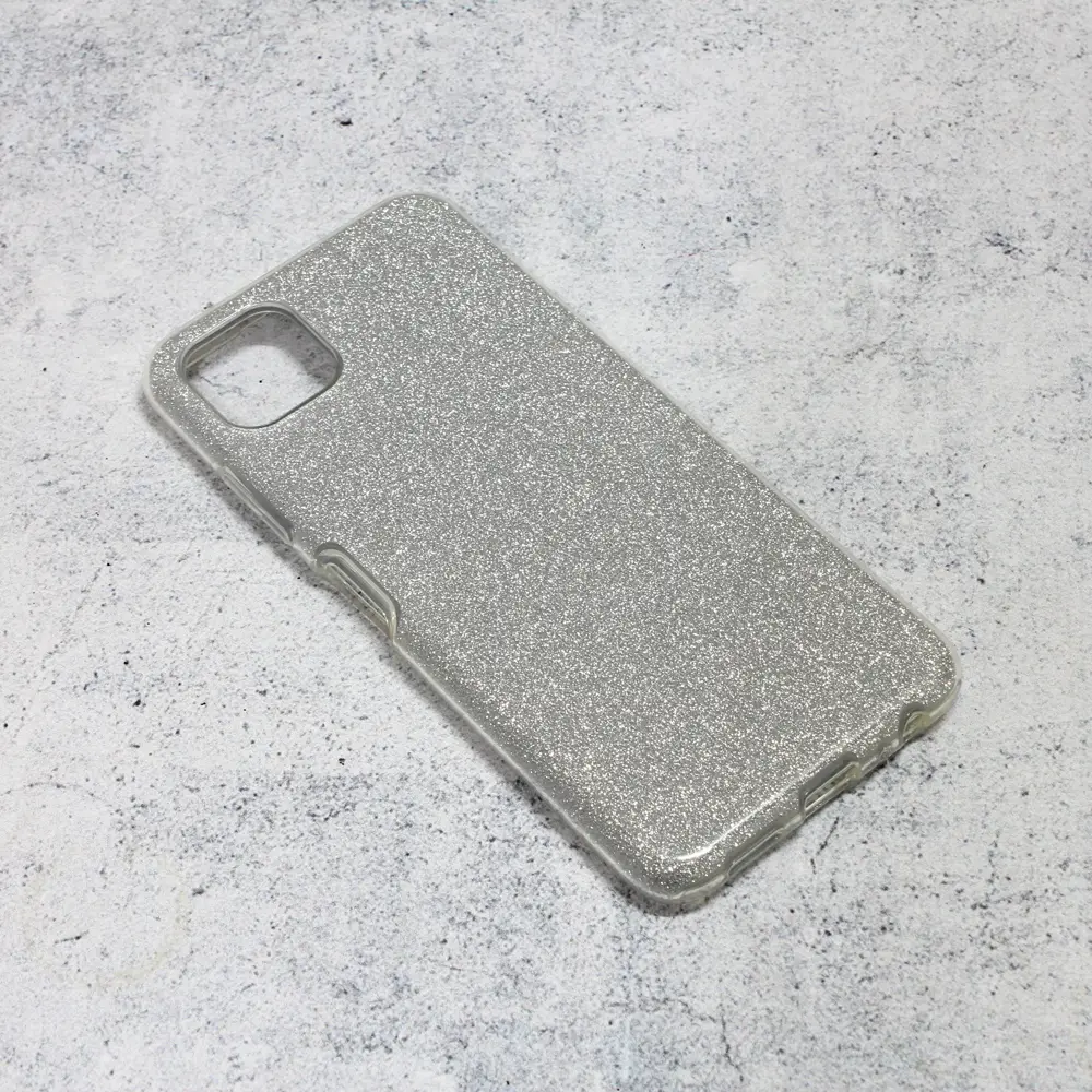 Torbica Crystal Dust za Samsung A226B Galaxy A22 5G Srebrna