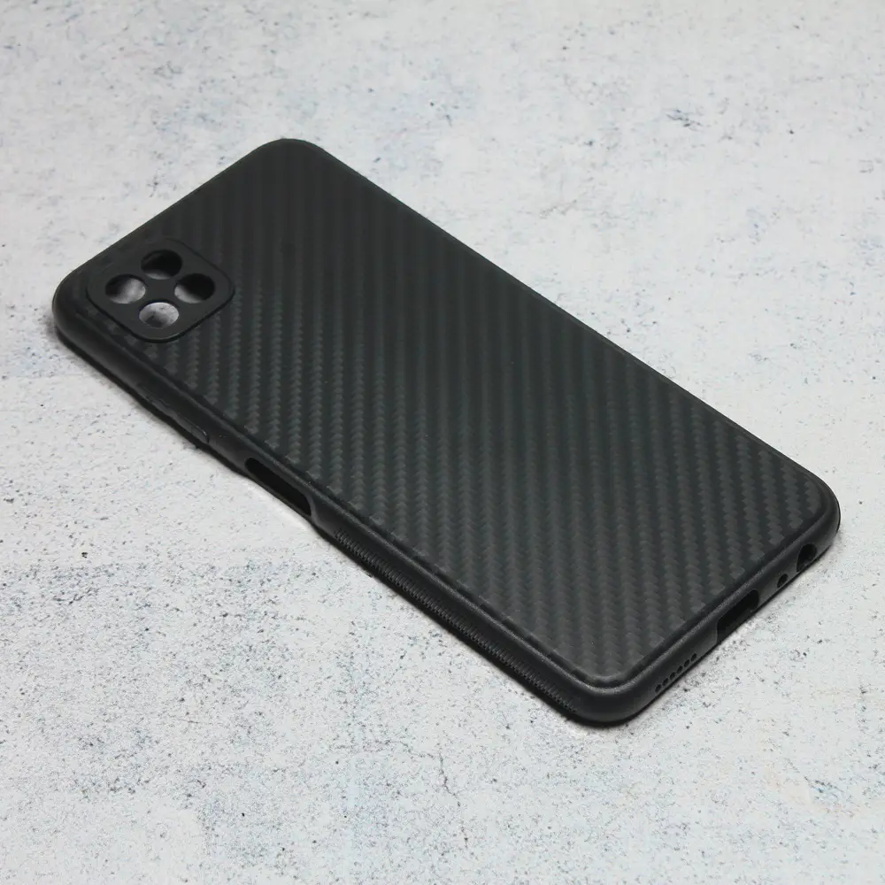 Torbica Carbon Fiber za Samsung A226B Galaxy A22 5G Crna