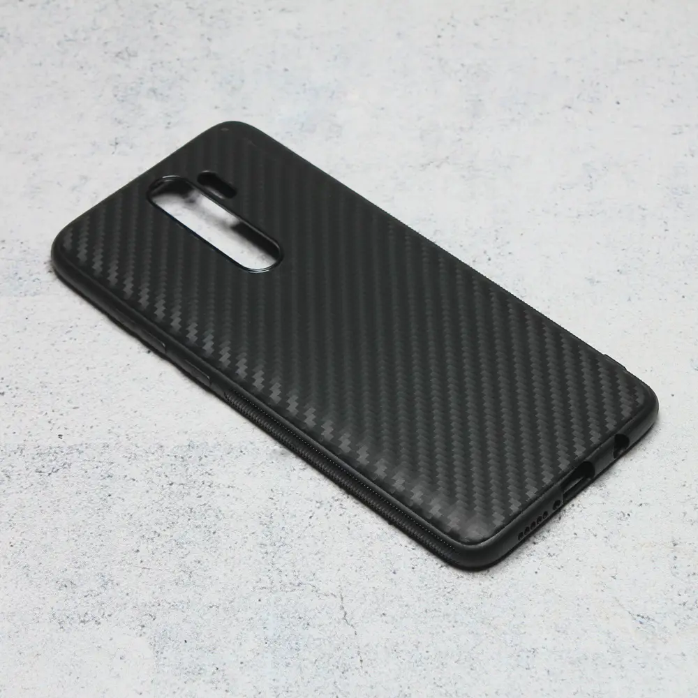 Torbica Carbon Fiber za Xiaomi Redmi Note 8 Pro Crna
