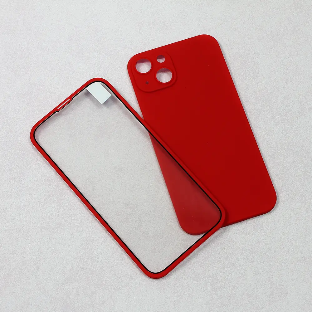 Torbica Slim 360 Full za Iphone 13 6.1 Crvena
