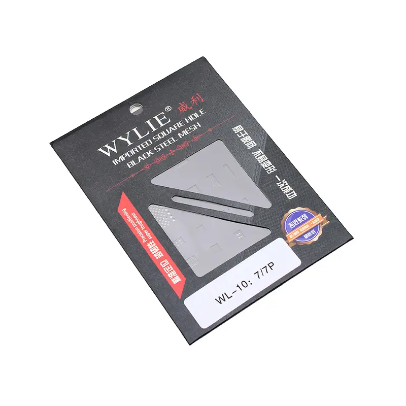BGA Sito Wylie Black WL-10 za Iphone 7 / 7 Plus