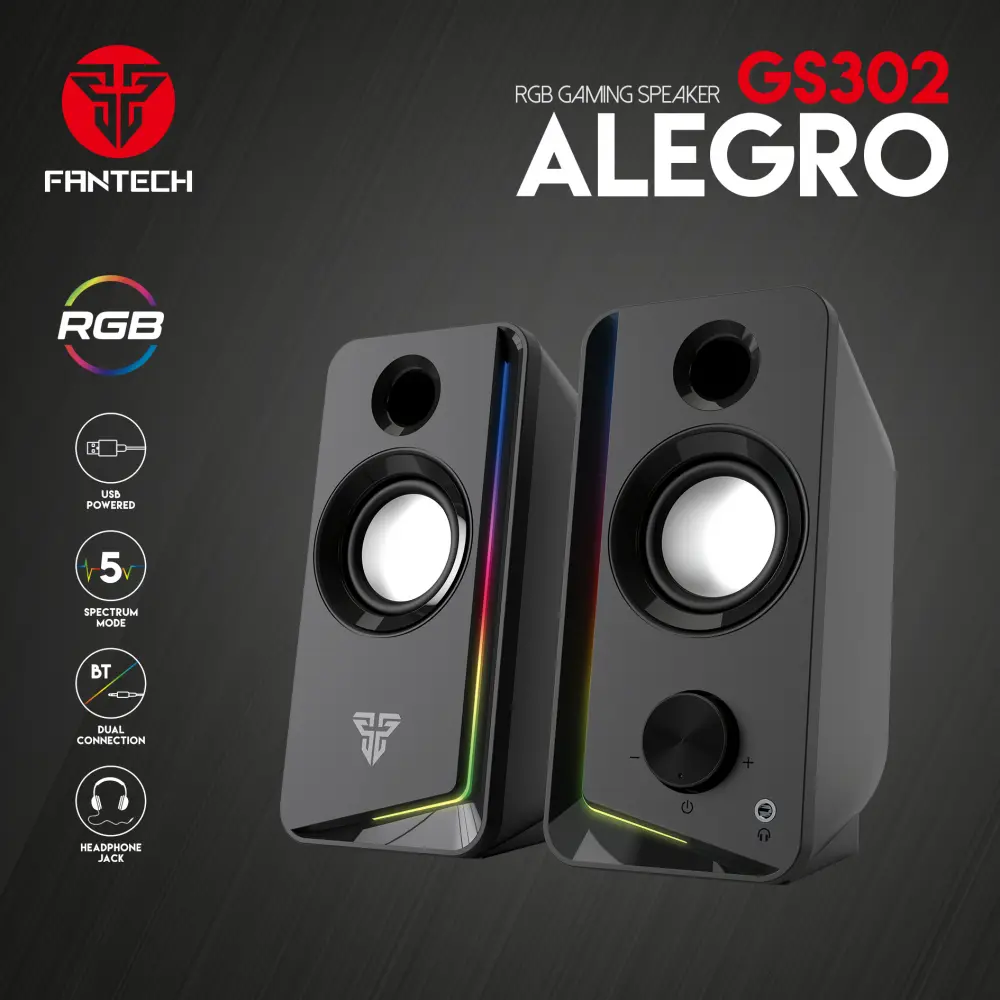 Laptop Zvucnici Fantech GS302 Alegro Crni