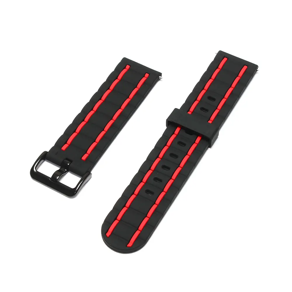 Narukvica Linea za Smart Watch 22MM Crveno Crna