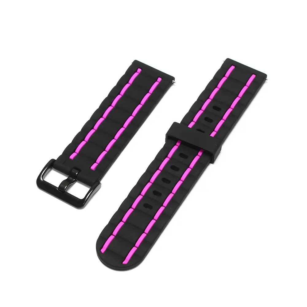 Narukvica Linea za Smart Watch 22MM Lubicasto Crna