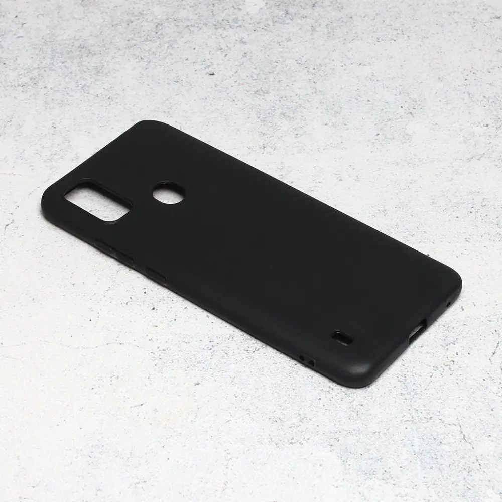 Torbica Silikonska Ultra Thin za ZTE Blade A51 Mat Crna