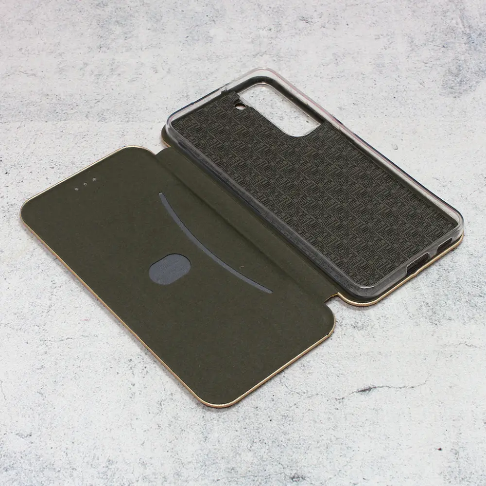 Torbica Teracell Flip Cover za Samsung S906B Galaxy S22 Plus 5G Zlatna